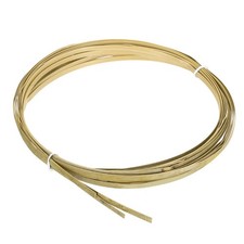 3 Roll Bamboo Strips for Weaving,0.12"x10ft Basket Weaving Supplies 0.5mm Green