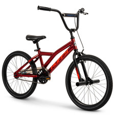 Bicicleta estilo BMX Huffy 20" esquema, se adapta a ciclistas 44°+, roja, niños/adolescentes, unisex
