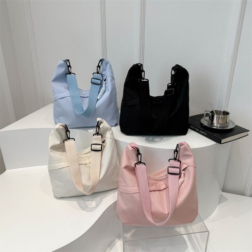 Korean Style Nylon Dumpling Crossbody Bag Large Capacity Woman Tote Bag Work - Picture 6 of 12