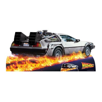 Back to The Future Pappaufsteller (Stand Up) - DeLorean Car (195 cm)