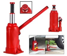 CRIC SOLLEVATORE CRICK IDRAULICO A BOTTIGLIA 5 TON 5 TONNELLATE AUTO