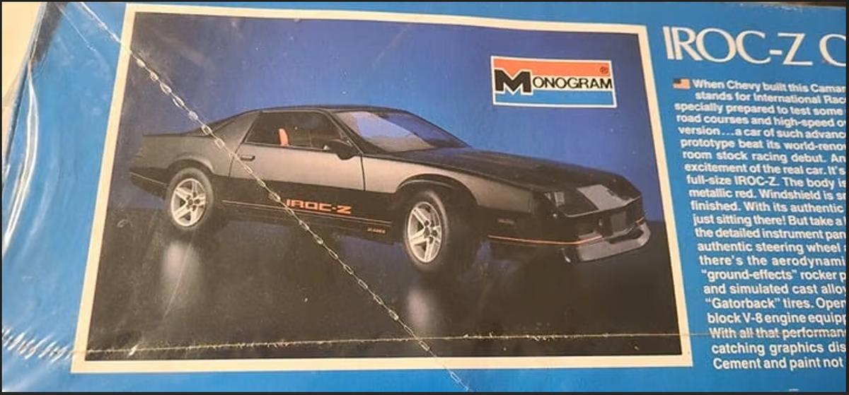 カマロ Z28 1/8 コンバーチブル モノグラム製 MONOGRAM camaro
