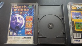 Lot of 6 Sega Saturn Cases and Manuals - No Games - Street Fighter - Alone Dark