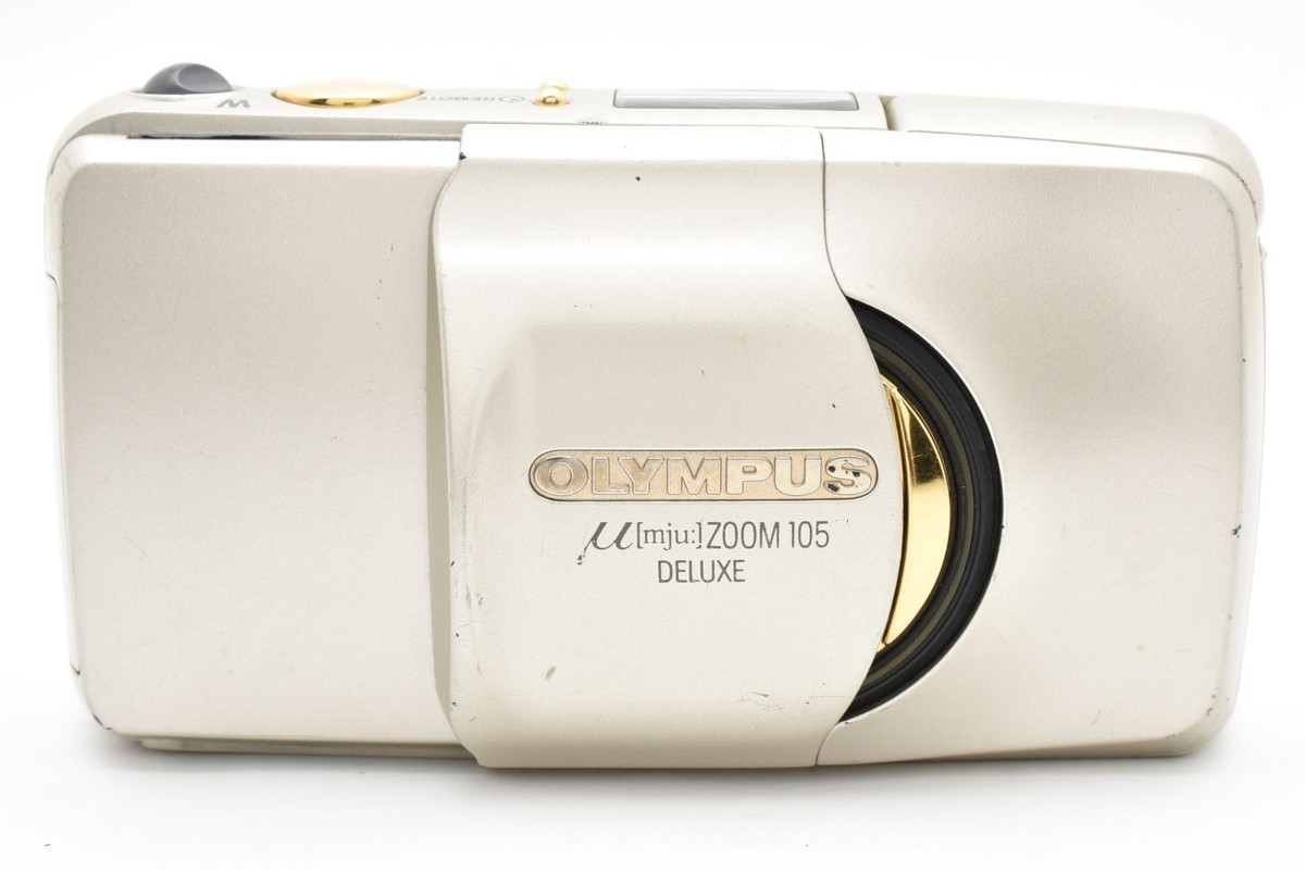 Olympus μ mju ZOOM 105 Deluxe 35mm Point & Shoot Film Camera