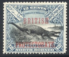 North Borneo 1901 12c SG135 Mint Cat &pound;65