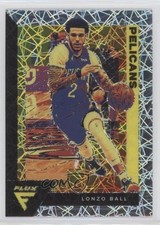 2020-21 Panini Flux Laser Prizm Lonzo Ball #111 9xh