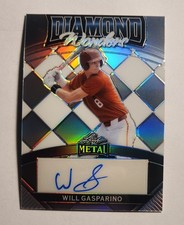 2024 Leaf Metal Will Gasparino Diamond Wonders Silver Prismatic RC AU SN/35 UCLA