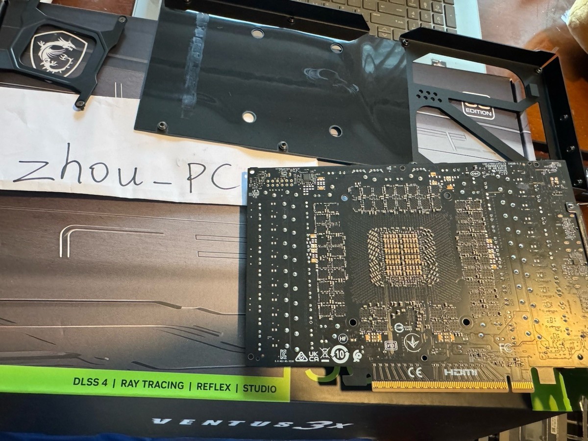 MSI RTX 5090 Ventus 3X OC GPU No Core & VRAM for parts (US Stock