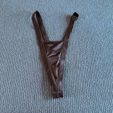 Skims Bronze Satin Butterfly Thong, Size 2X NWT