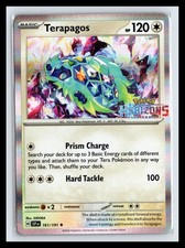 NM Reverse Holo Terapagos carte e prodotti vari 161/191 R carta Pokemon