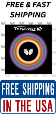 Butterfly Tenergy 05 |Red| 2.1 mm Super Thick TA 05800 Table Tennis Rubber