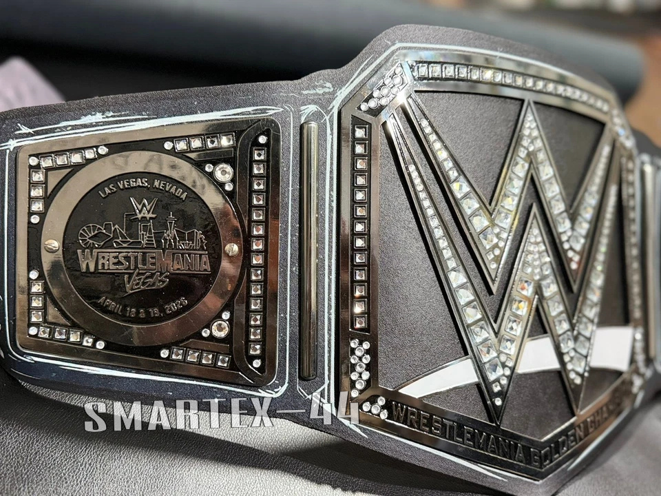 New Wrestle,Mania 42 Golden World Heavyweight Championship Belt