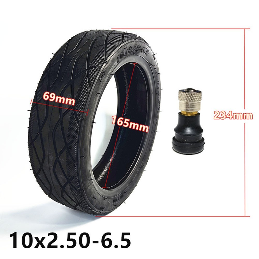 Versatile 10x2 50 6 5 Tubeless Tyre for Ninebot Max G30 Electric Scooter