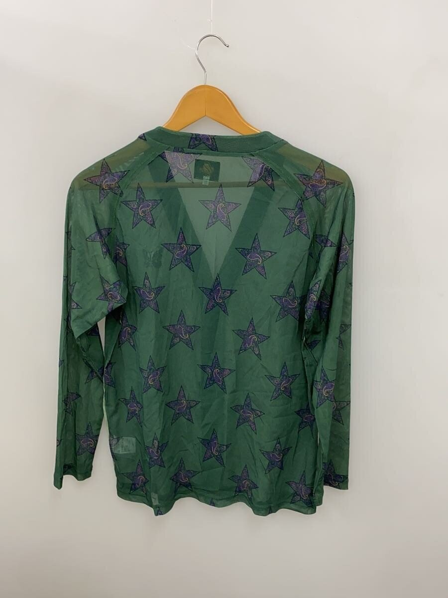 Needles XS Green Polyester Allover Pattern Cardig… - image 2