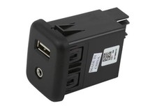 13511096 Jet Black Multimedia Receptacle