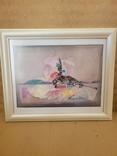 Ernst Peter Rade Expressionen Über Mozart II Poster Kunstdruck mit Rahmen