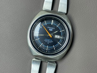 Vintage Seiko 5 Sports 70m Automatic 6119-8450 35mm Men's Watch | eBay