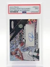 GIANNIS ANTETOKOUNMPO 2024-25 PRIZM FAST BREAK AUTO #FB-GSA BUCKS PSA 9 Q0004