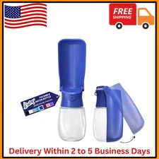 Foldable Pet & Dog Water Bottle 350ml/12 oz Portable Travel Drinking Dispenser