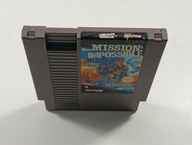 MISSION IMPOSSIBLE NINTENDO NES PAL-B (FRA) (WITHOUT HOLD - GOOD CONDITION)