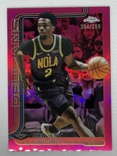 2025-26 Topps Chrome Herbert Jones #120 Magenta Refractor Magenta /399 Pelicans