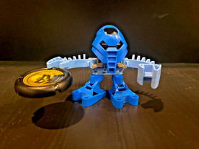 2001 Lego Bionicle Maku 3 McDonald's Complete with Manual, Disk, and Bag 