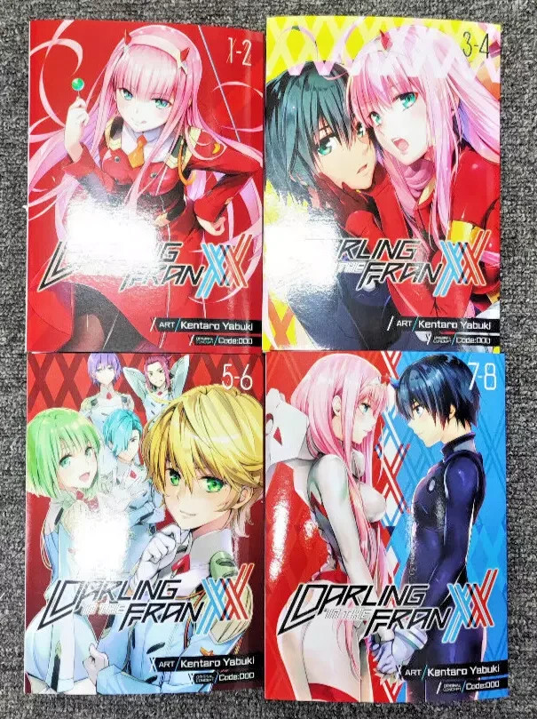 Darling In The Franxx NEW Manga by Kentaro Yabuki Volume 1-8
