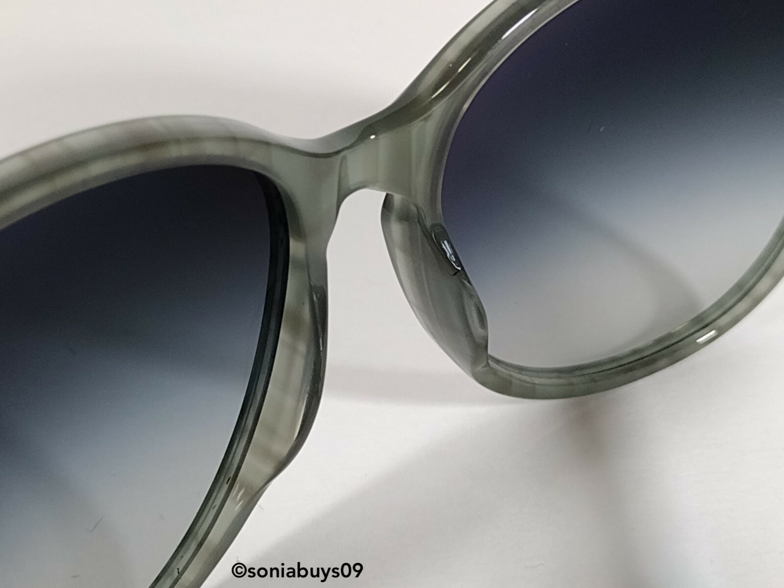 Chanel Women's Round Sunglasses, 5217, Green, Grey Gradient Lenses image 9