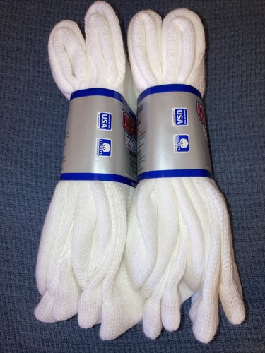 Ultra Soft Boot Length Diabetic Socks - Made In The USA - 4 Pairs. Size M 9-11 - Picture 3 of 4