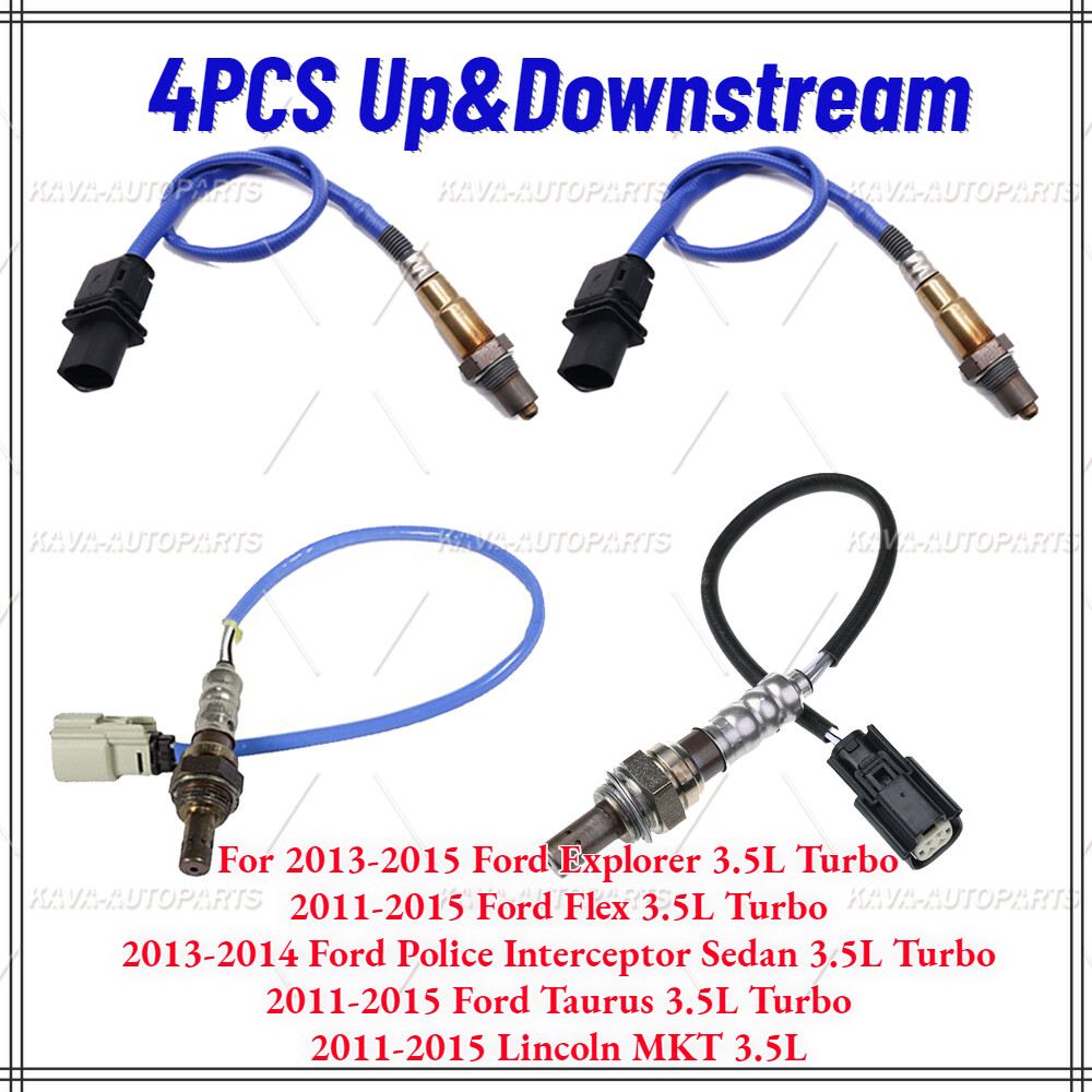 SET 4 Up&Downstream O2 Oxygen Sensor For 2013-2015 Ford