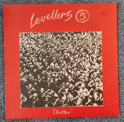 Levellers 5 - Clatter Vinyl Record Probe Plus Probe 29 1991 - NM/EX