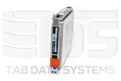 EMC 005051195 200GB 2.5'' 6Gb Flash SAS SSD VX-2S6F-200 V4-2S6F-200 V4-D2S6F-200