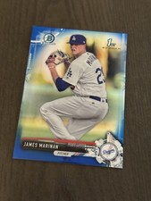 2017 Bowman Draft Chrome Blue Refractor /150 #BDC-169 JAMES MARINAN 1st Bowman