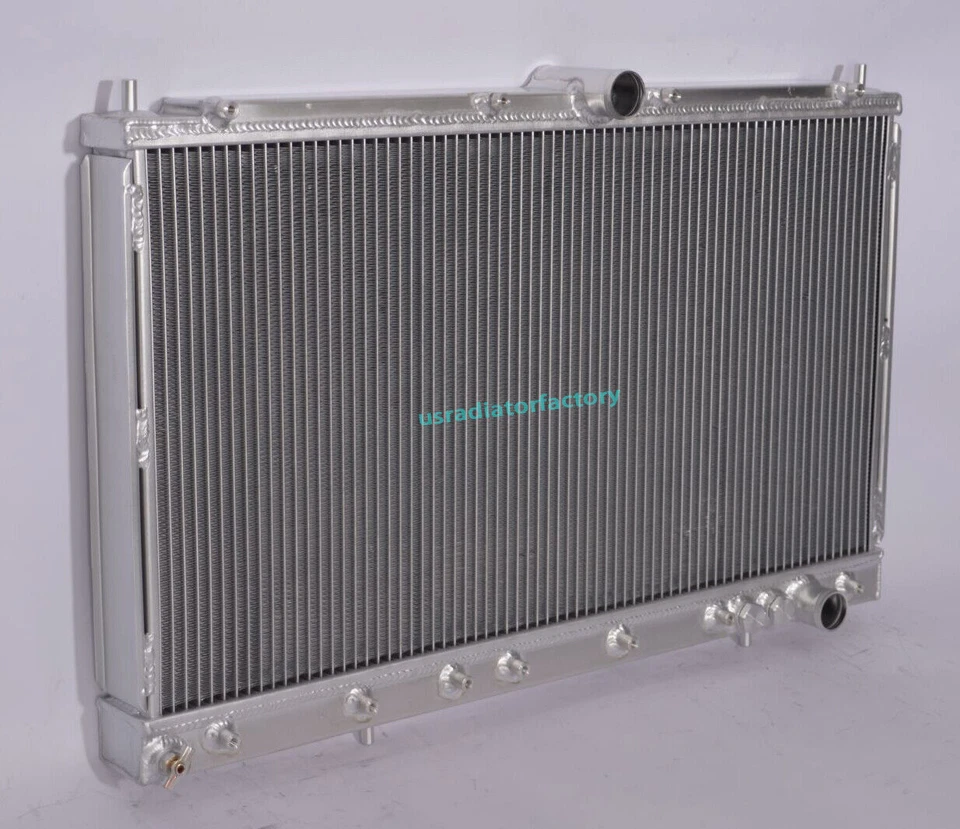 2Rows All Aluminum radiator For Mitsubishi 1991-1999 3000GT 3.0L   MT - Изображение 3 из 4