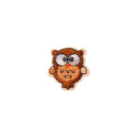 ♥AufbüGler♥BüGelmotiv♥Applikation Patch♥Eule Braun Klein ♥AufnäHer ♥Neu♥♥