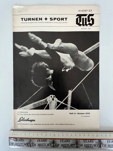 Gymnastics Sports Magazine for Gymnastics Gymnastics Game and Sports - 1978 Issue 10