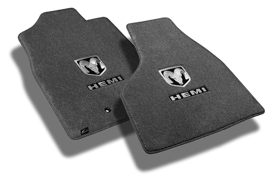 Lloyd Mats Velourtex Dodge Magnum Ram & HEMI Logo Front Floor Mats