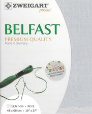 Precut Zweigart Belfast 32 count Pearl Gray 3609/705
