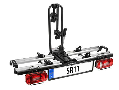 Bullwing SR11 Fahrradträger für 2 Fahrräder Heckträger für 2 E-Bikes klappbar