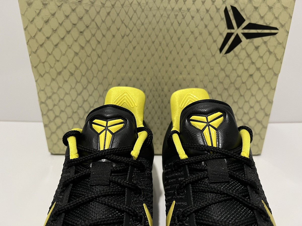 Nike Kobe A.D. X OREGON Ducks PE Black/Yellow/Strike 922026-001 Sz