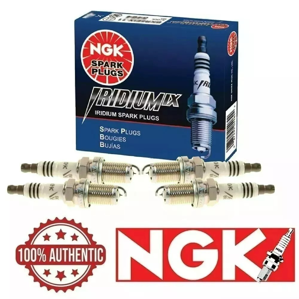 NGK BKR5EIX-11 SPARK PLUG IRIDIUM POWER 4-PEICES 5464