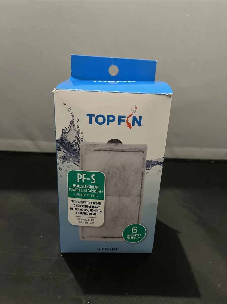 Top fin silenstream top small filter cartridges