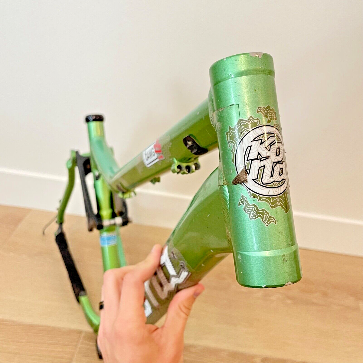 KONA Dawg Supreme Full Suspension Mountain Bike MTB Frame 19