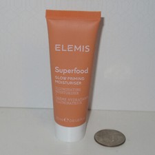 NEW SEALED Elemis Superfood Glow Priming Moisturizer 0.6 oz 20ml Travel Size