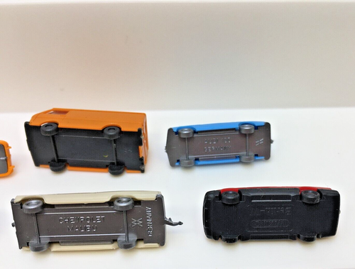 WIKING-VW Van-Porsche 911-Audi-Malibu-VW 411-Red 2dr Hatch-N SCALE VINTAGE CAR - Picture 24 of 24