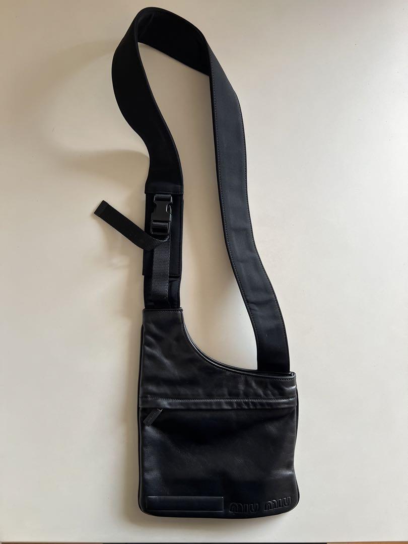 Aw1999 Miu Leather Body Bag | eBay