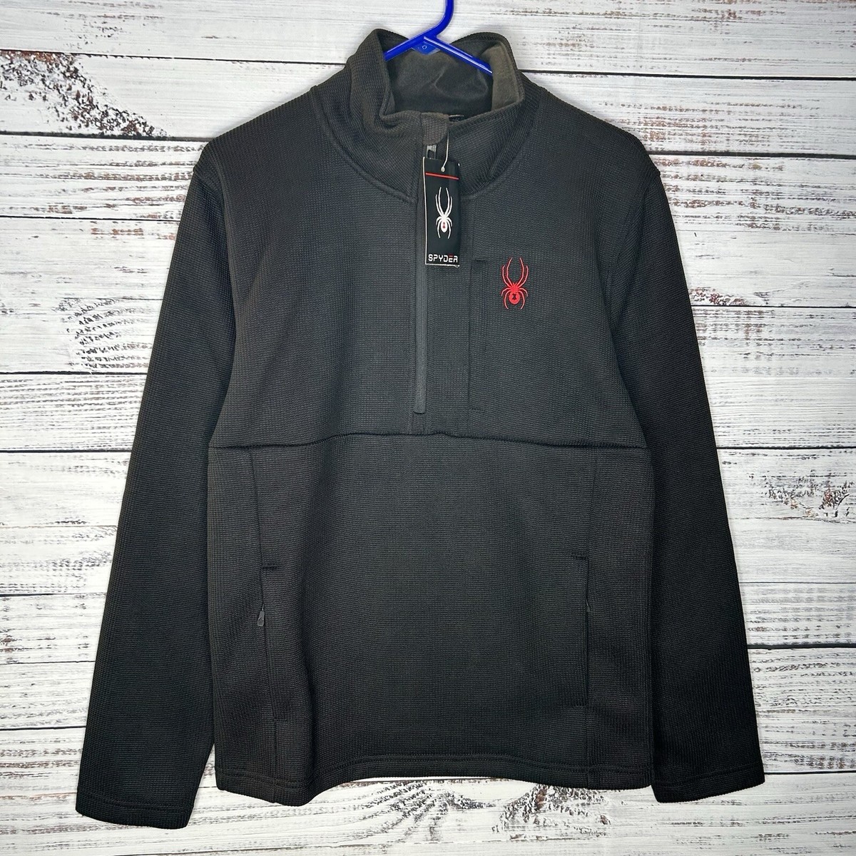 Midweight Outdoor Layer Spyder Encore Men's Half-Zip Fleece Jacket