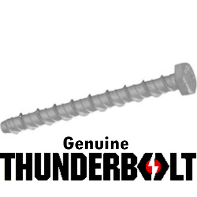 GEWINDESCHRAUBEN - SELBSTSCHNEIDENDER VERZINKTER BETONANKER (5er Pack)