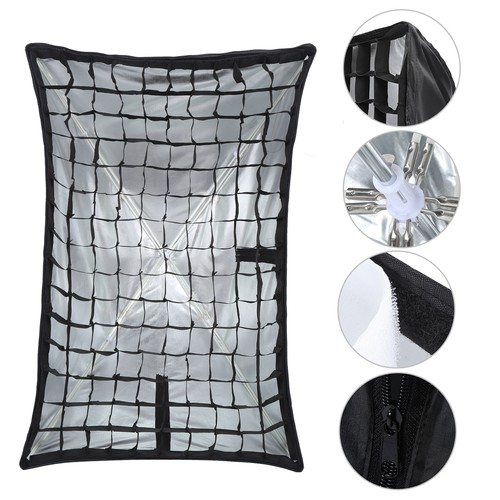 AUNC Umbrella Softbox Portable Softbox Fiber Scaffold Easy To Install Grid