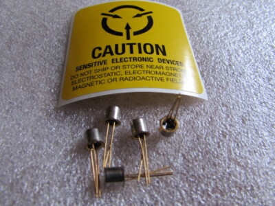 2N2369A, 2N2369 NSC, FSC, Mot, Raytheon, SGS-THOM 15V 200mA NPN Transistor 5pcs